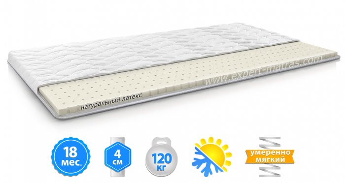 Матрас топпер LATEX / ЛАТЕКС