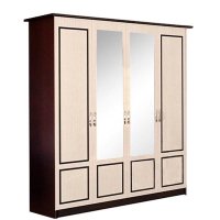 Шкаф 4Д Світ Меблів КИМ Венге
