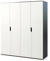 Шкаф 4Д Світ Меблів МАРИЯ Белое золото