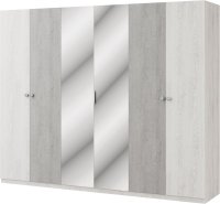 Шкаф 6Д Світ Меблів ВИВИАН Дуб артвуд