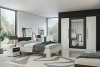 Спальня Світ Меблів ЛИЛЕЯ НОВА Артвуд светлый + антрацит