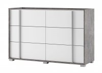 Комод 3Ш+3Ш Світ Меблів АЛЕКСА Белый